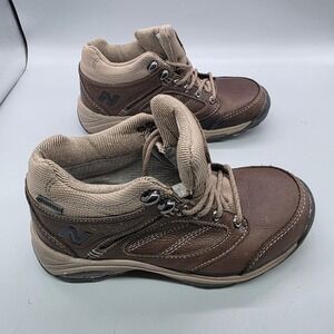 New Balance 1569 GoreTex Hiking Boot Women 7.5 Brown Leather WW1569BR Waterproof